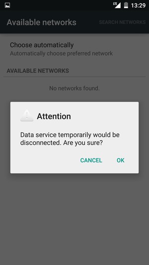 Select OK