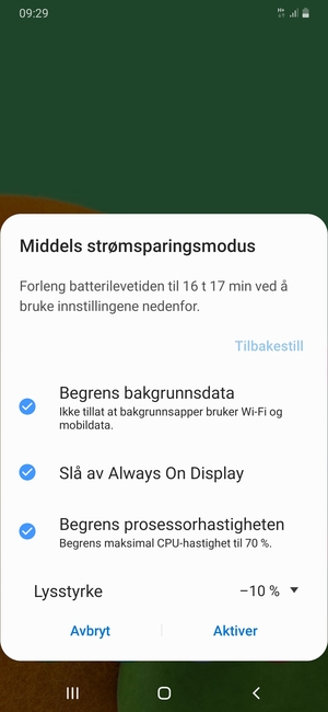 Velg Aktiver