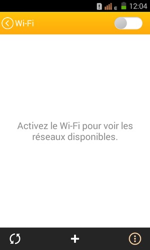 Activer le Wi-Fi