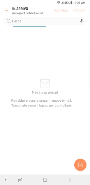 Il tuo account è pronto per l'uso