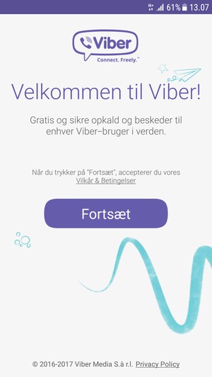Din app er klar til brug