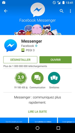 Sélectionnez OUVRIR
