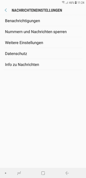 Wählen Sie Weitere Einstellungen