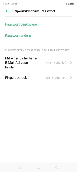 Ihr Handy ist jetzt mit einer Bildschirmsperre gesichert