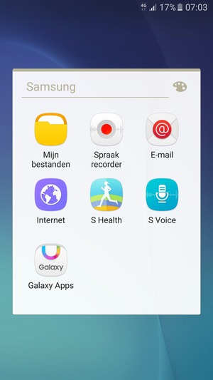 Selecteer E-mail