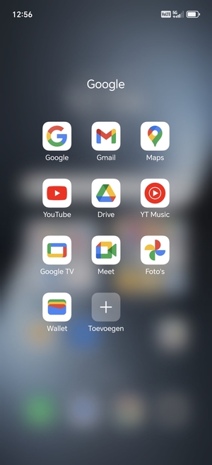 Selecteer Gmail