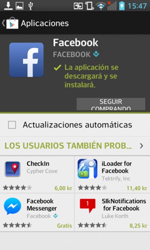 Espere a que el proceso de instalación finalice.