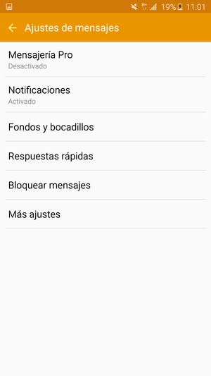 Seleccione
Más ajustes