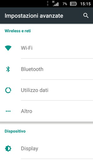 Seleziona Altro