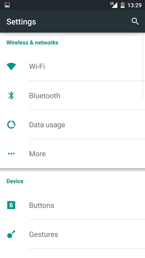 Select Wi-Fi