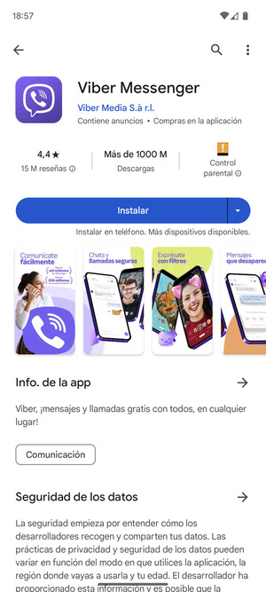 Seleccione Instalar