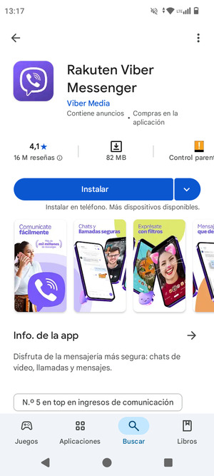 Seleccione Instalar