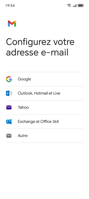 Sélectionnez Autre