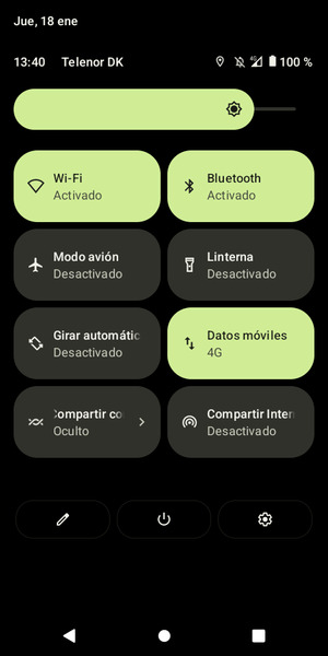 Desactive Wi-Fi y Bluetooth