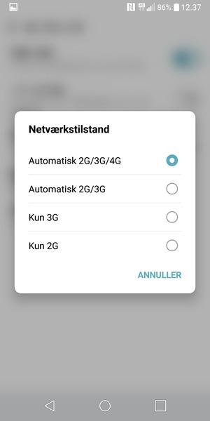 Vælg din foretrukne mulighed