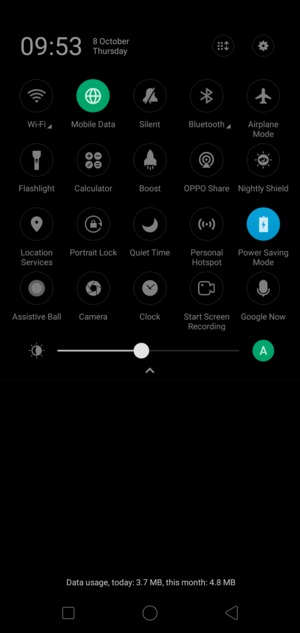 Turn on Power Saving Mode