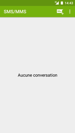Sélectionnez le bouton du Menu