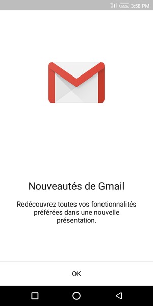 Sélectionnez OK