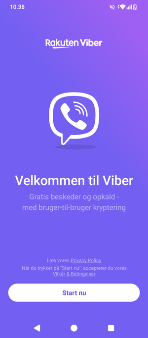 Din app er klar til brug