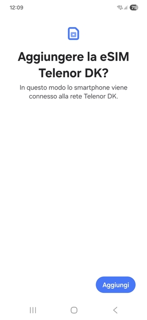 Seleziona Aggiungi
