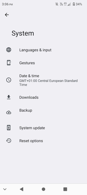Select System update