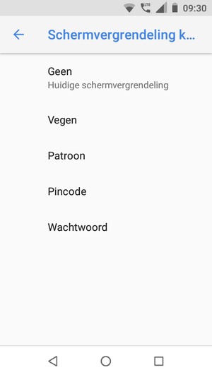 Selecteer Patroon