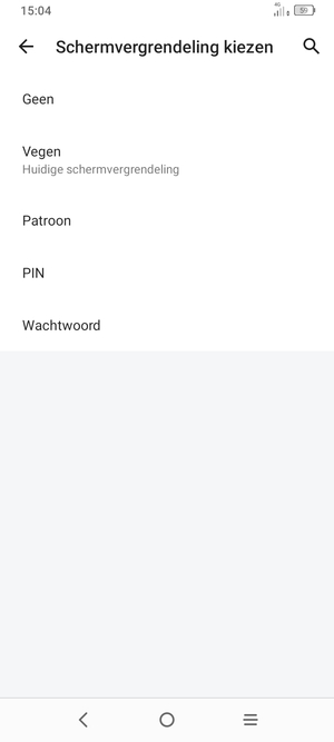 Selecteer Patroon