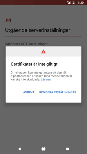 Välj REDIGERA INSTÄLLNINGAR