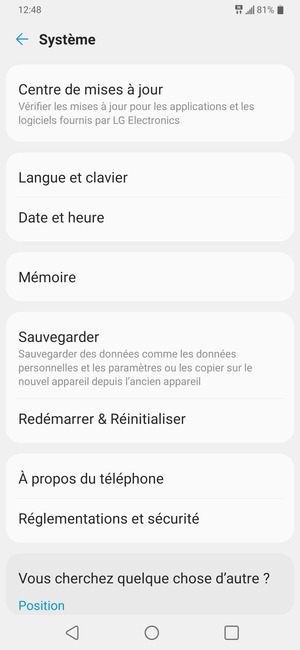 Sélectionnez Sauvegarder