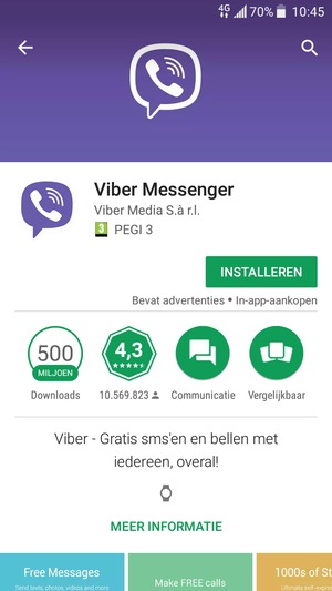 Selecteer INSTALLEREN