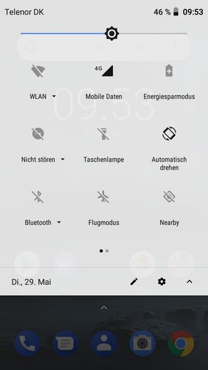 Schalten Sie Energiesparmodus ein