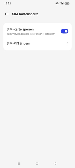 Wählen Sie SIM-PIN ändern