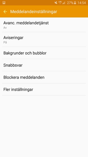 Välj Fler inställningar