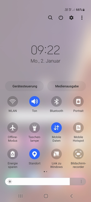Schalten Sie Standort aus