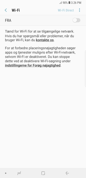 Aktiver Wi-Fi