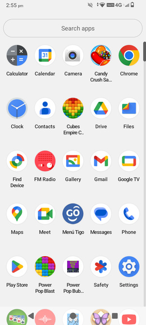 Select Settings