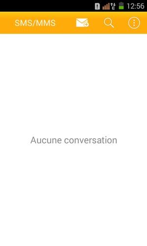 Sélectionnez le bouton du Menu