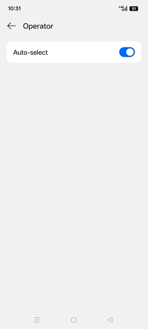 Turn off Auto-select