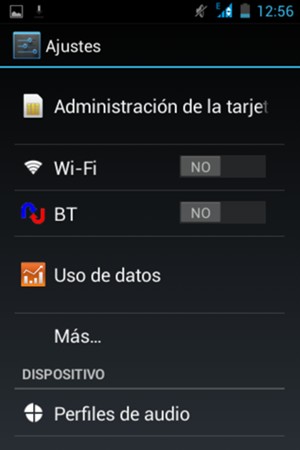 Seleccione Más...