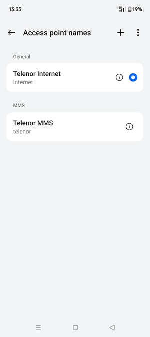 Select the Menu button