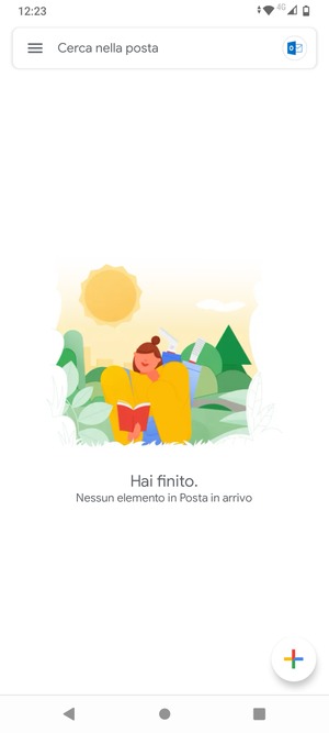 Il tuo account è pronto per l'uso