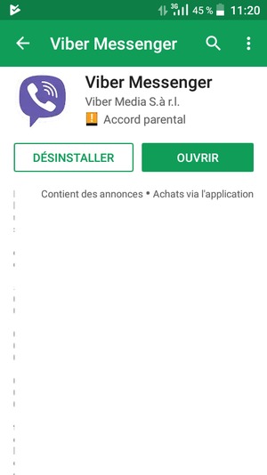 Sélectionnez OUVRIR