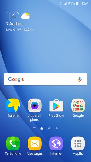 Sélectionnez Applis