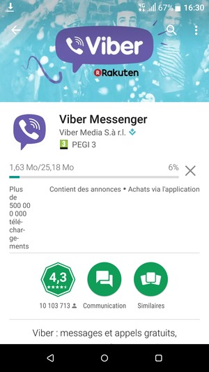 Veuillez attendre la fin de la procédure d'installation