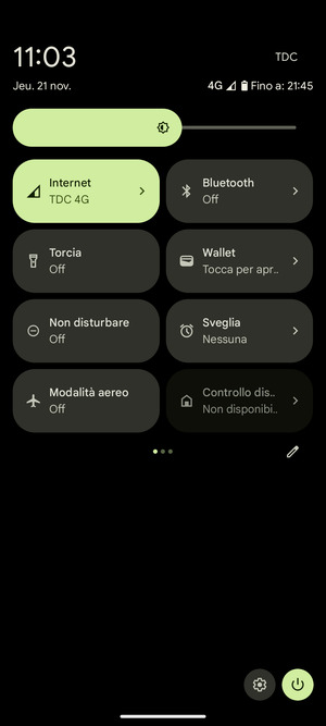 Scorri verso sinistra