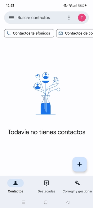 Seleccione Corregir y gestionar