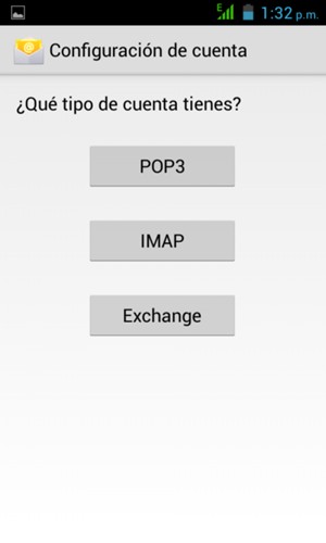 Seleccione Exchange