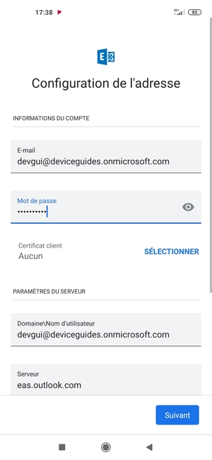 Saisissez votre mot de passe