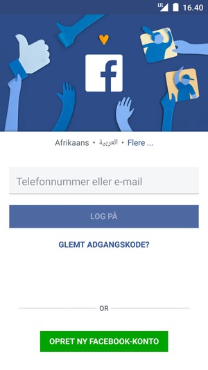 Din app er klar til brug
