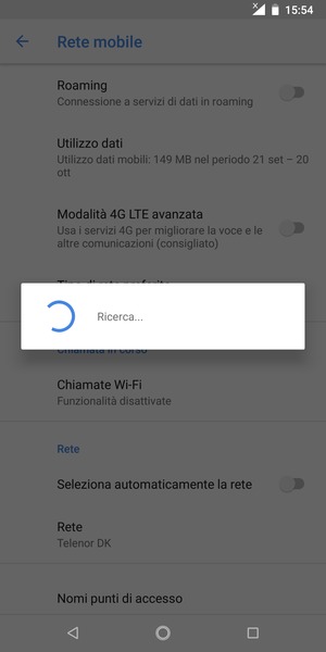 Attendi il completamento della ricerca